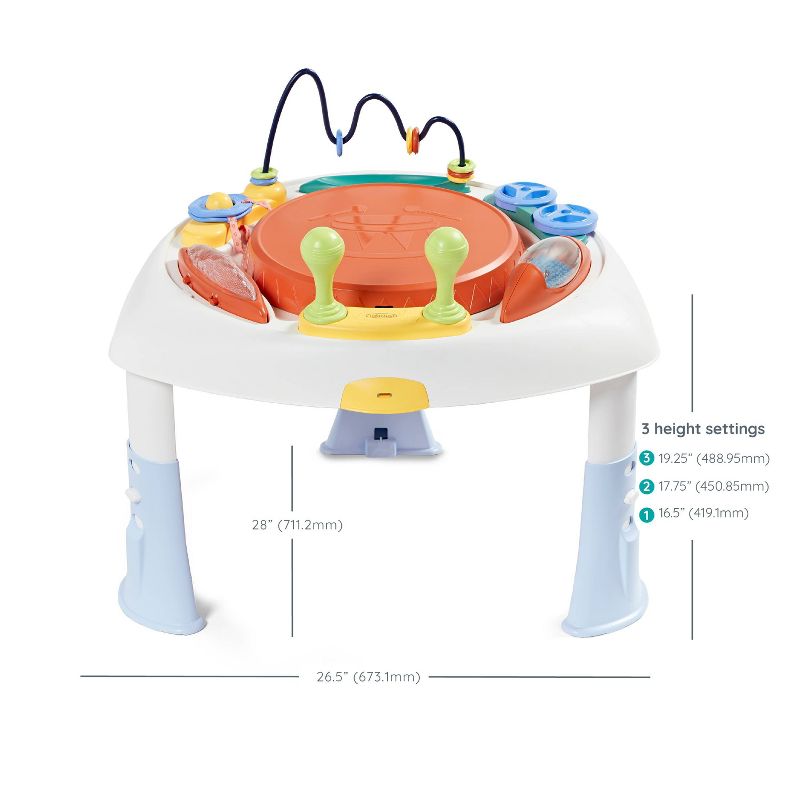 Evenflo Exersaucer Tiny Tropics 2-in-1 Baby Seat + Doorway Jumper