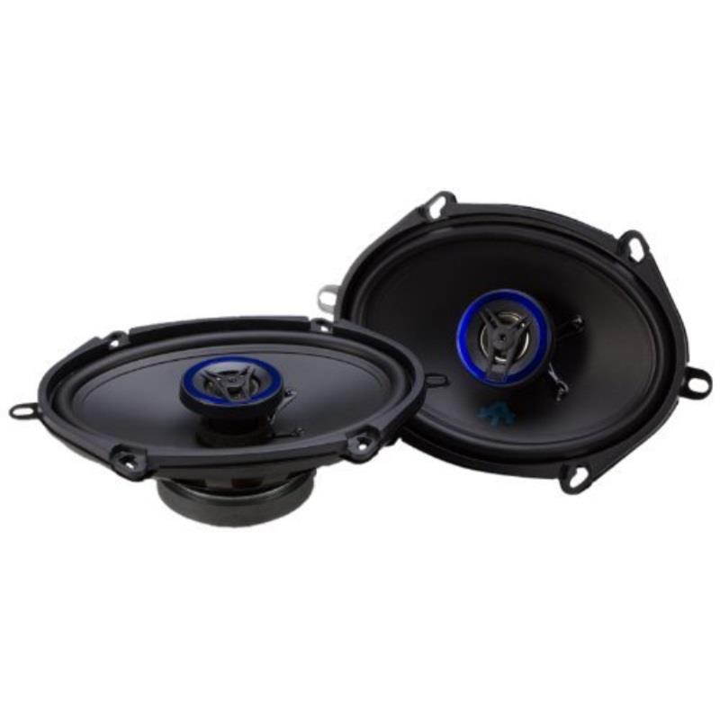autotek ats5768cx ats coaxial full range speaker, 5 x 7/6 x 8inch, set of 2