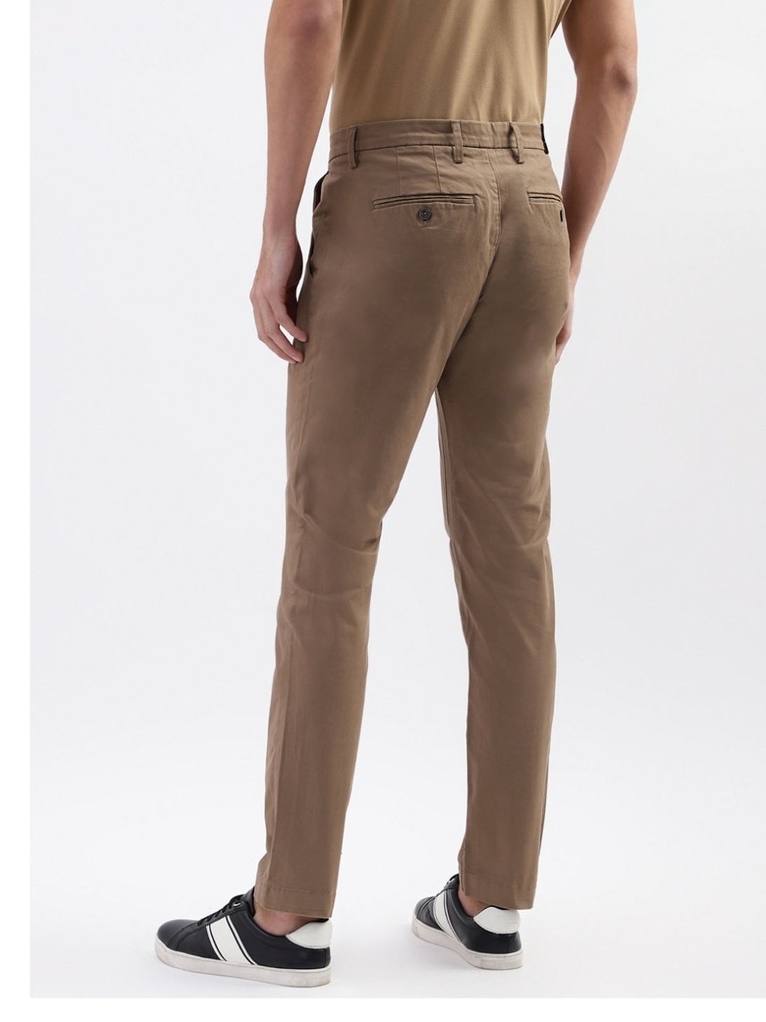 Bruun & Stengade Brown Slim Fit Chinos