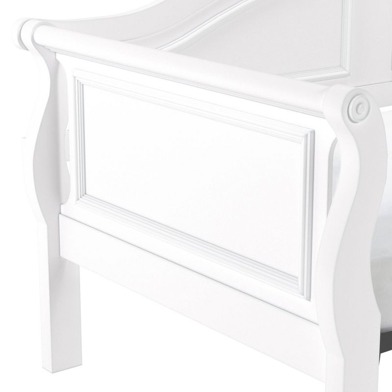 Twin Bedford Complete Wood Daybed with Trundle White - Hillsdale Furniture