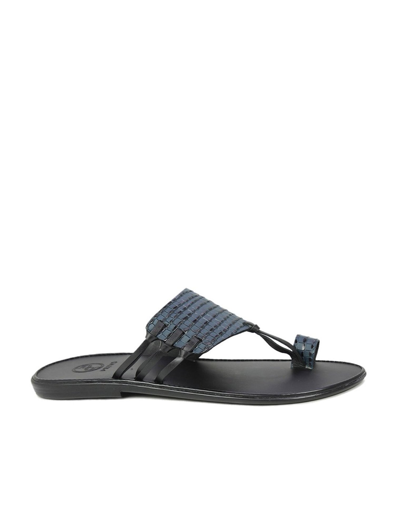 Privo by Inc.5 Men's Blue Toe Ring Sandals