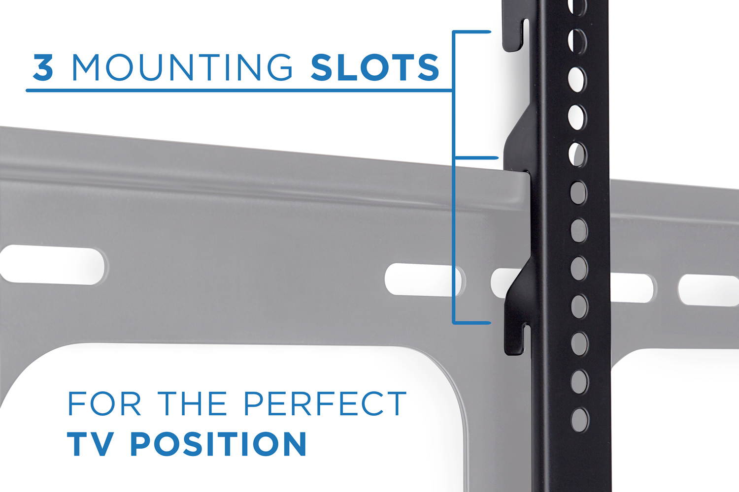 Fixed TV Wall Mount | Fits 32-60 Inch TVs | VESA 600 x 400 Max