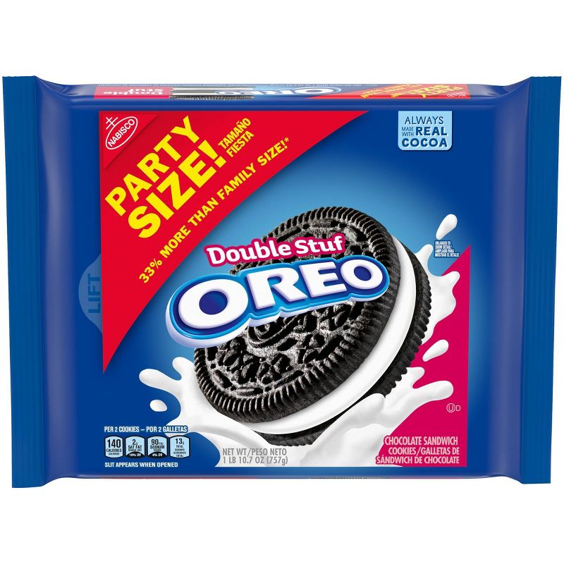 Oreo Double Stuf Chocolate Sandwich Cookies - 26.7oz