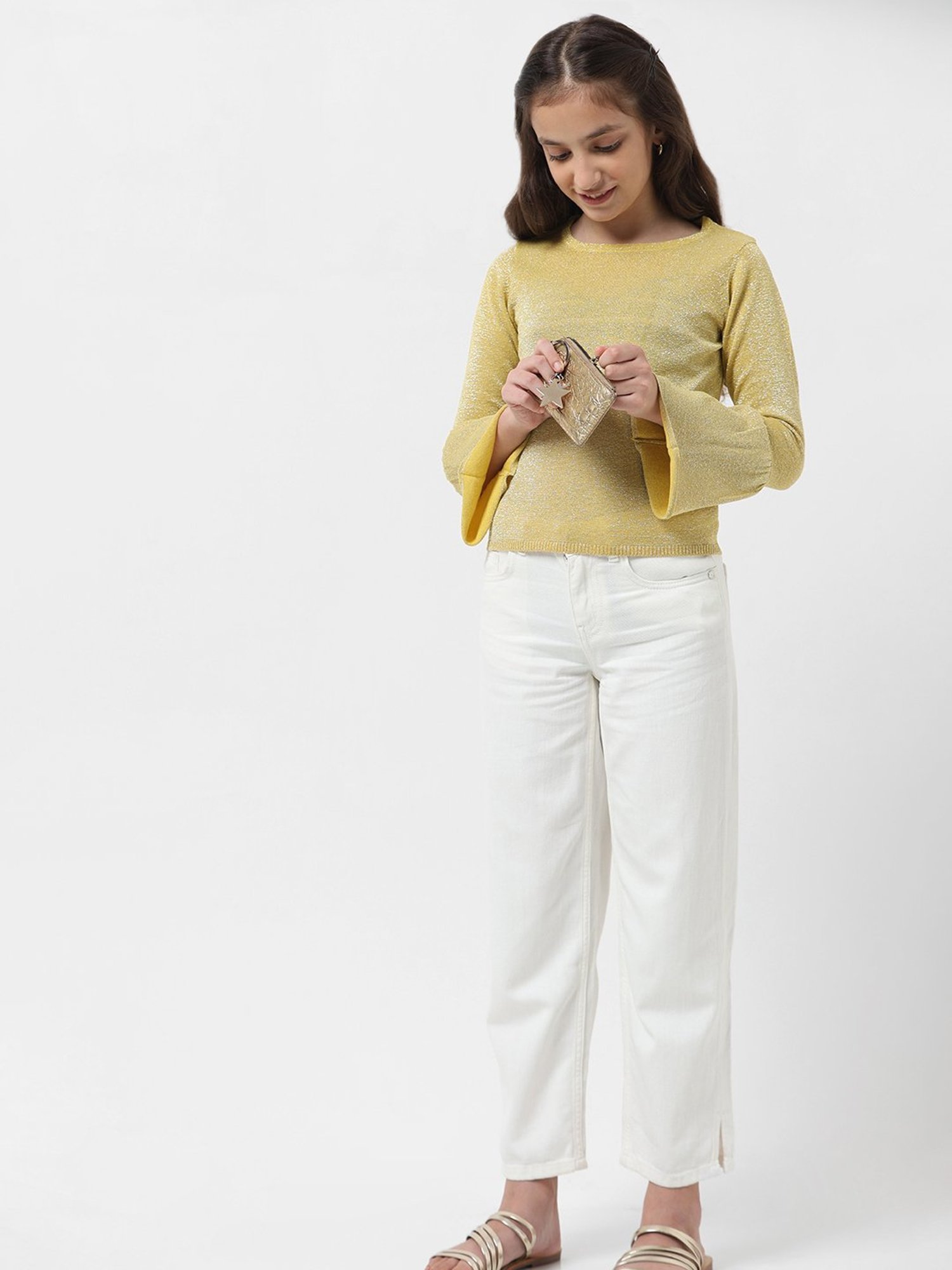 Cutecumber Kids Plum Lace Top