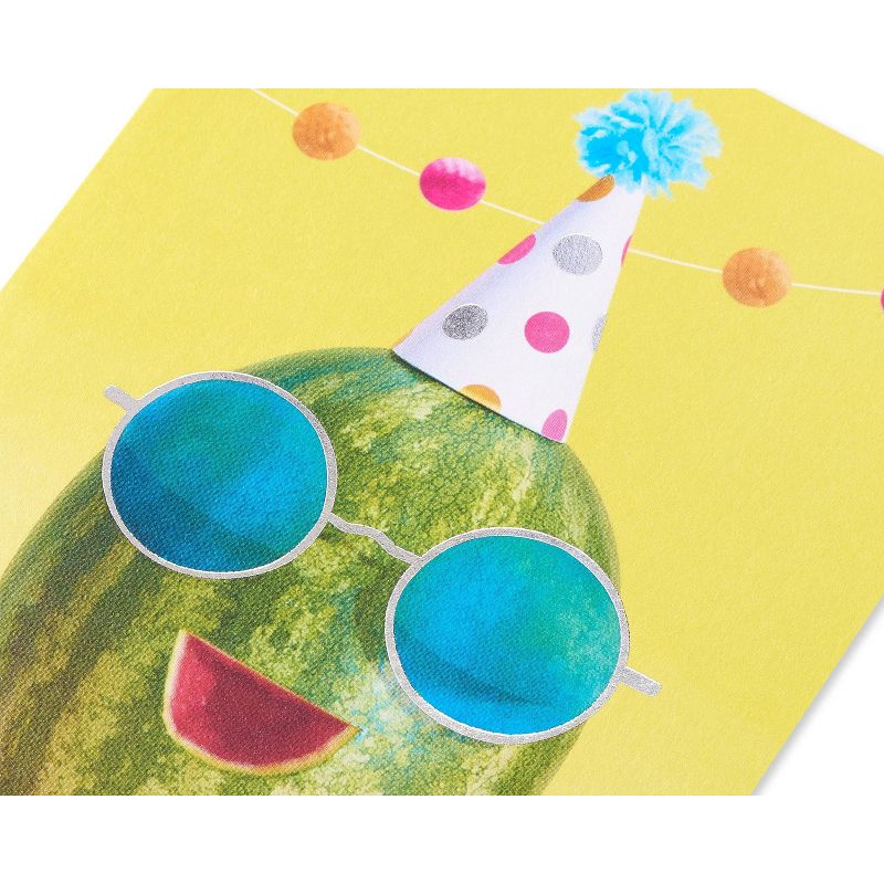 Birthday Card You're One in a Melon