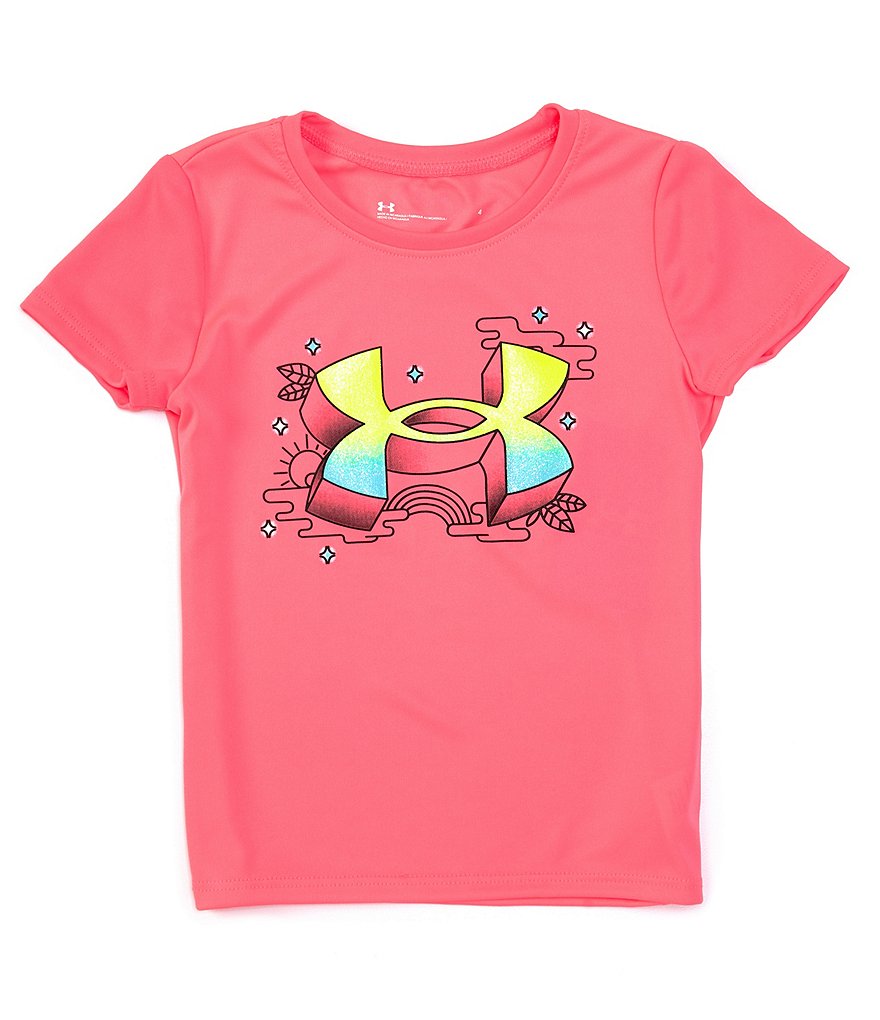 Under Armour Little Girls 2T-6X Classic Varsity Tee