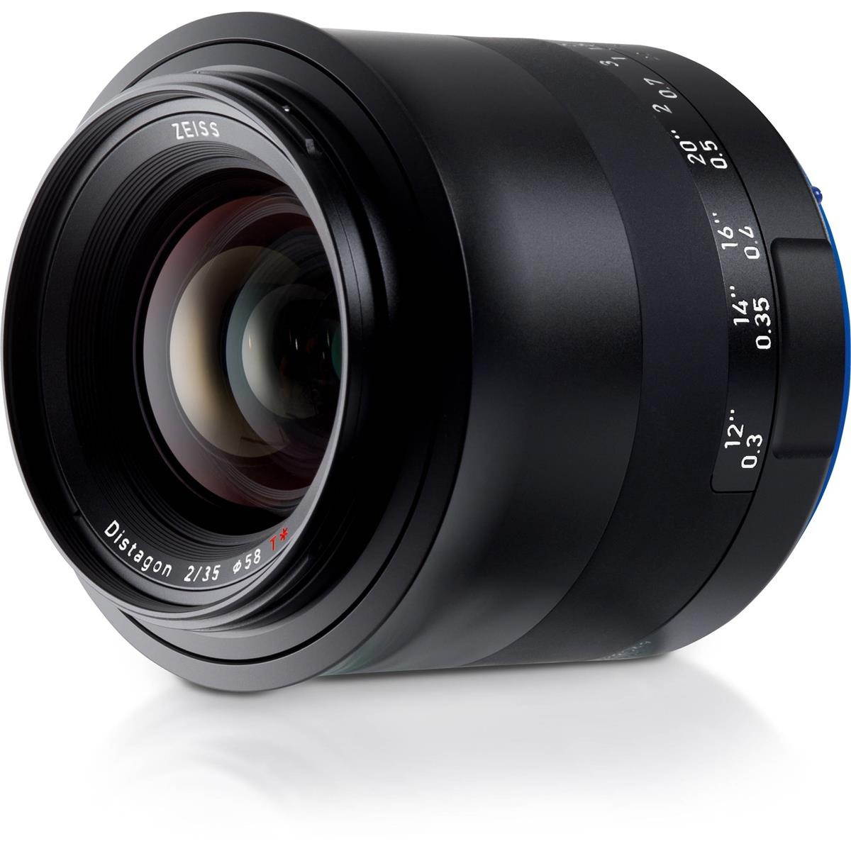 Zeiss 35mm f/2 Milvus ZE Lens for Canon EOS DSLR Cameras #2096-555