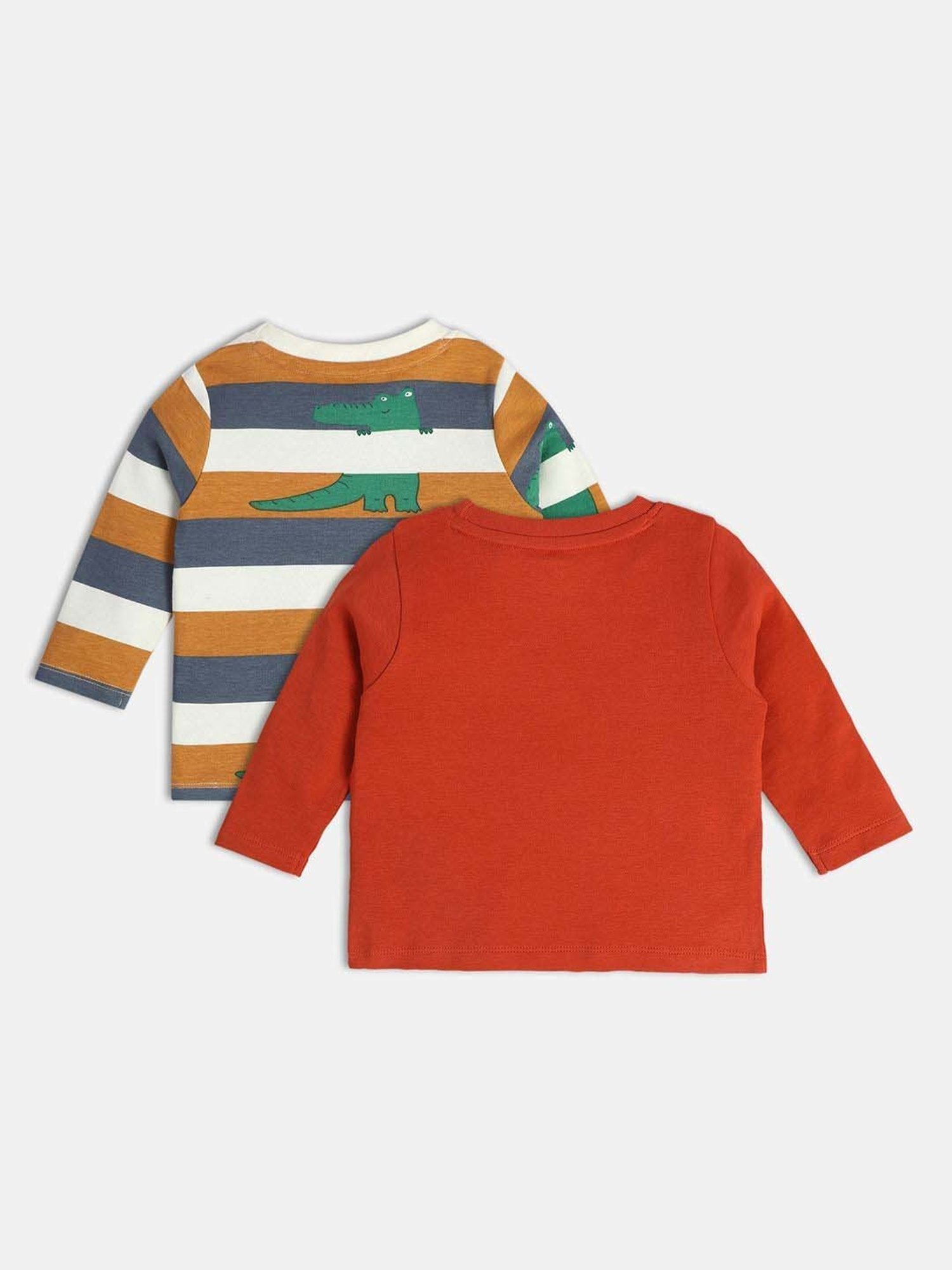 Ed-a-Mamma Baby Green Printed T-Shirt