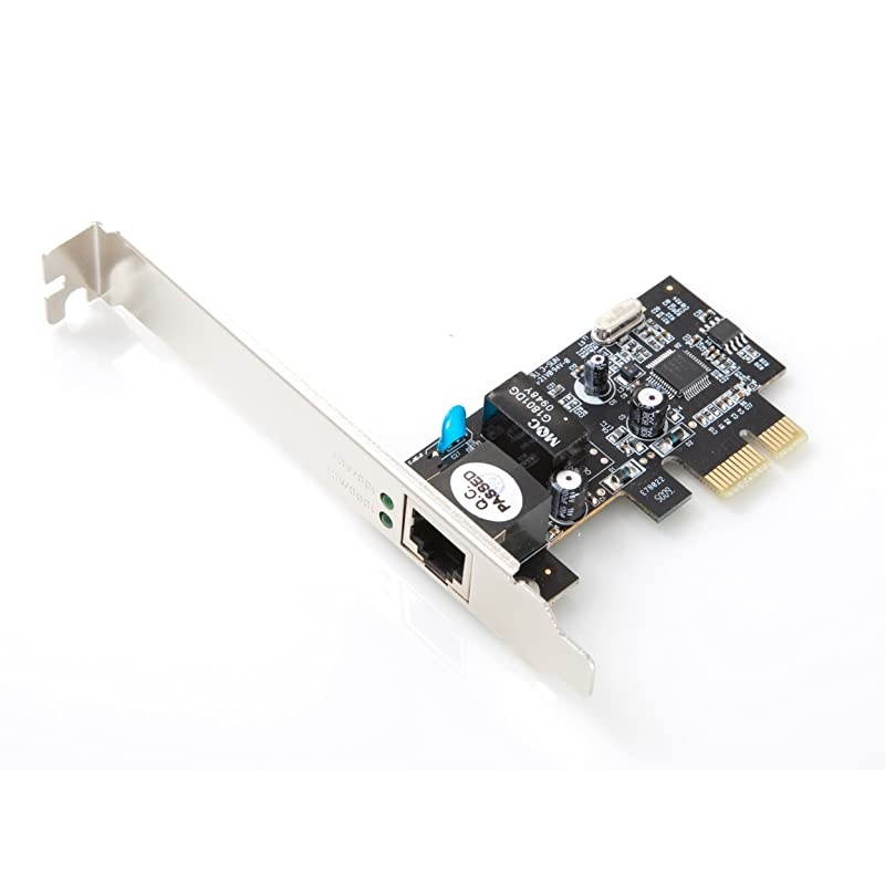 101001000 Mbps Ethernet Card Network Adapter Card Network Interface Card NIC Gigabit RJ45 PCIe Network Card with Power Saving for Computer Systems and Servers PCIE 1000M RC411v3