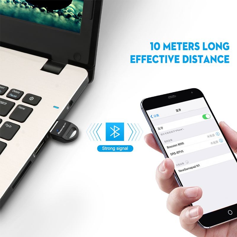 mini usb adaptador bluetooth transmitter audio receptor computer adapter dongle v4.0 for para pc/tv win 7/8/10 computer