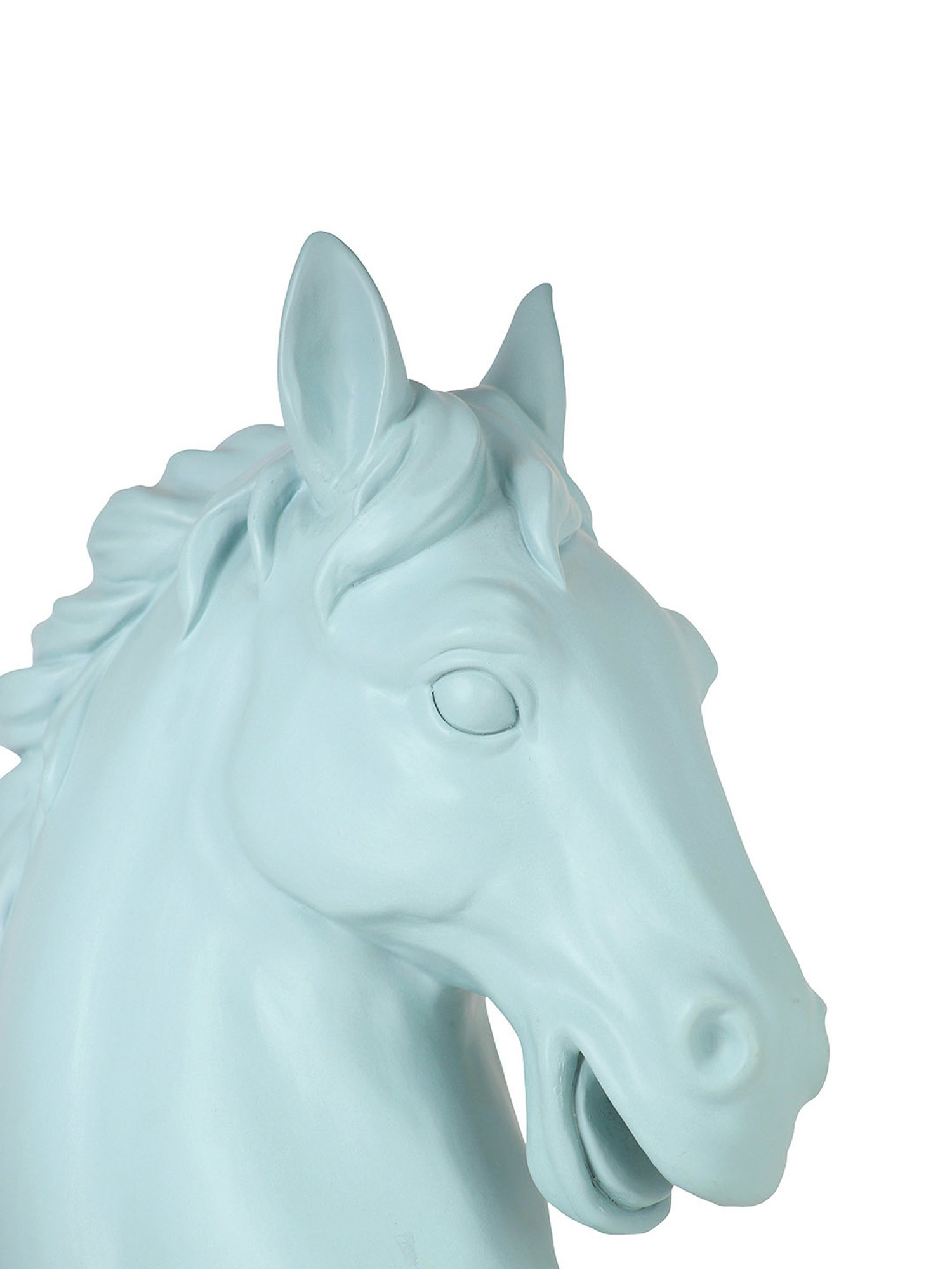 Pure Home and Living Blue Polyresin Solid Sculptures and Figurines