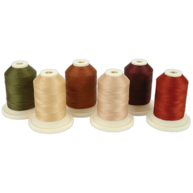 Thimbleberries Cotton Thread Collection 500yd 6/Pkg-Autumn