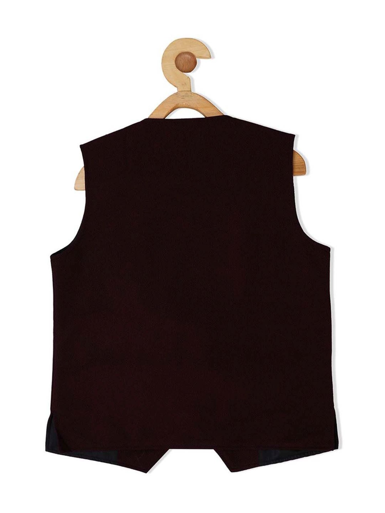 Crimsoune Club Kids Mint Solid Full Sleeves Blazer