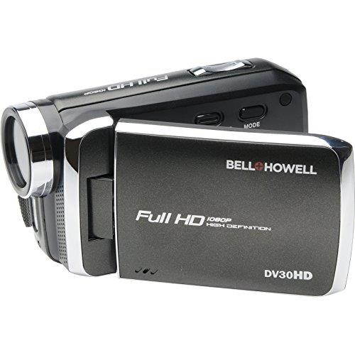 Bell & Howell Black DV30HD 1080p HD Video Camera Camcorder + Basic Accessory Bundle + Professional Cleaning Kit