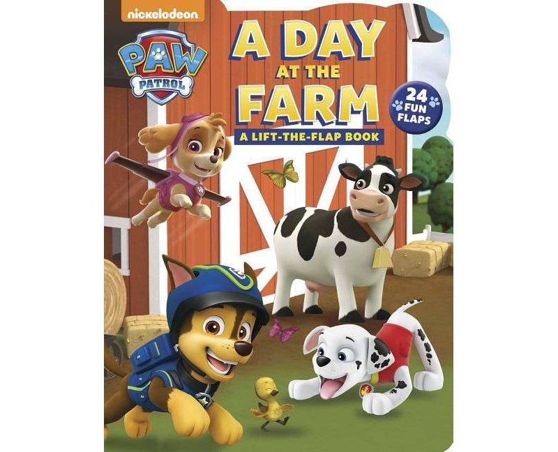 Day at the Farm -  (Paw Patrol) by Cara Stevens (Hardcover)