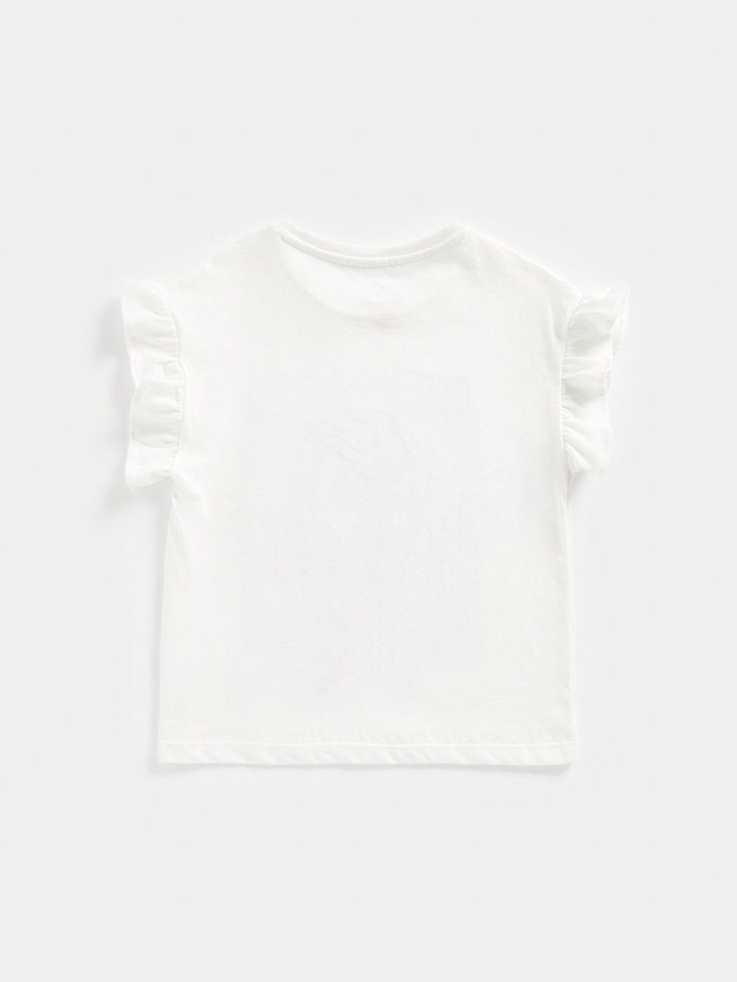 Mothercare Kids White Embroidered T-Shirt