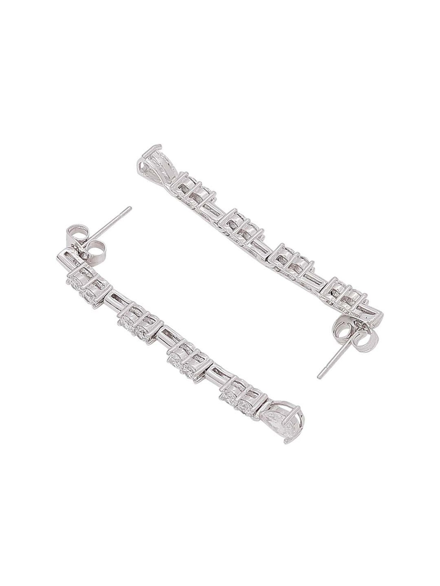 The Real Effect London 800 Silver Earrings for Women