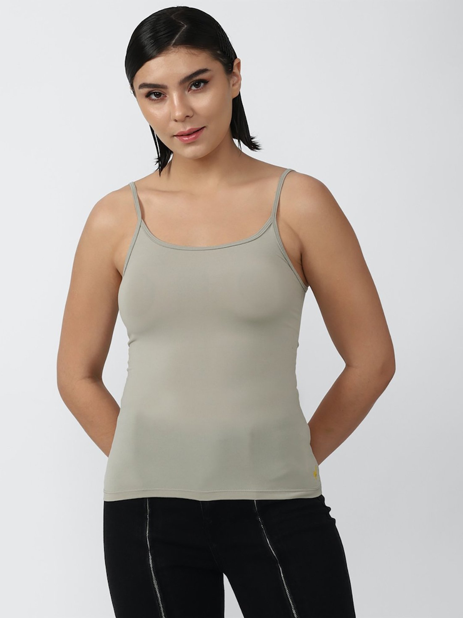 Forever 21 Grey Regular Fit Camisole