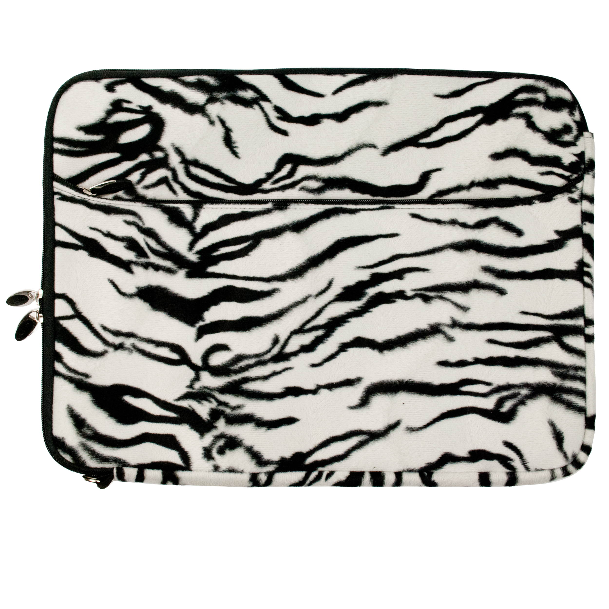 VanGoddy Black and White Zebra Universal 15 to 15.6 Inch Neoprene Sleeve