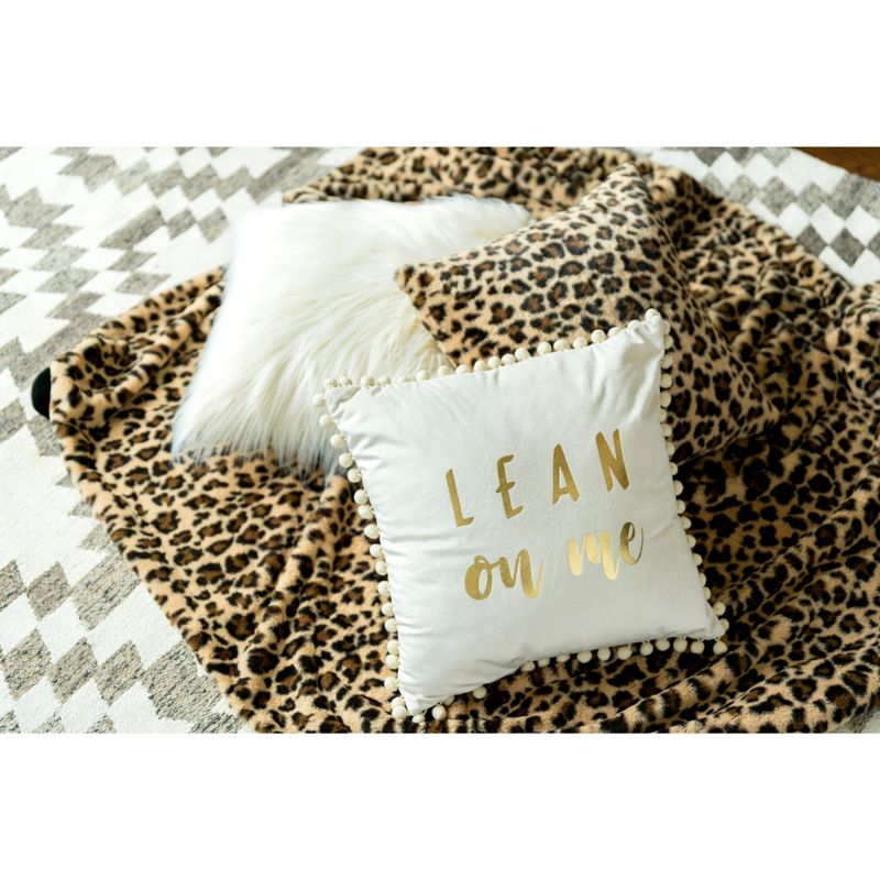 "Sleep" Pillow - Off-White - Shiraleah