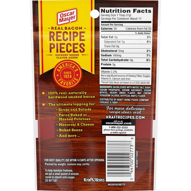 Oscar Mayer Real Bacon Recipepc - 2.8oz