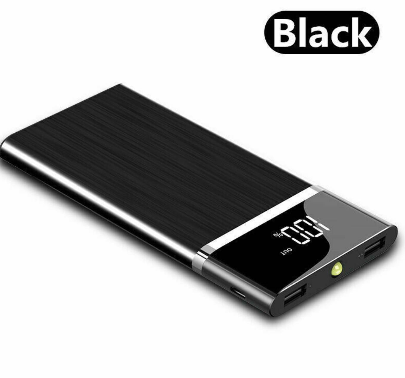 Ultra-thin Portable External Battery Huge Capacity Power Bank 900000mAh Charger