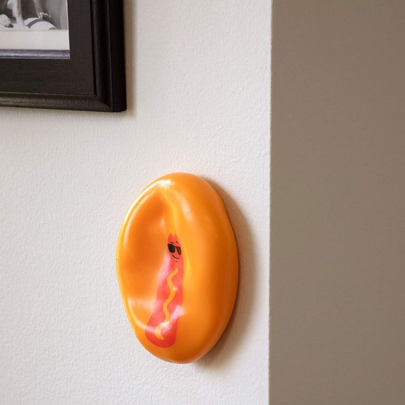 Hog Wild Sticky Hot Dog Squishy Toy