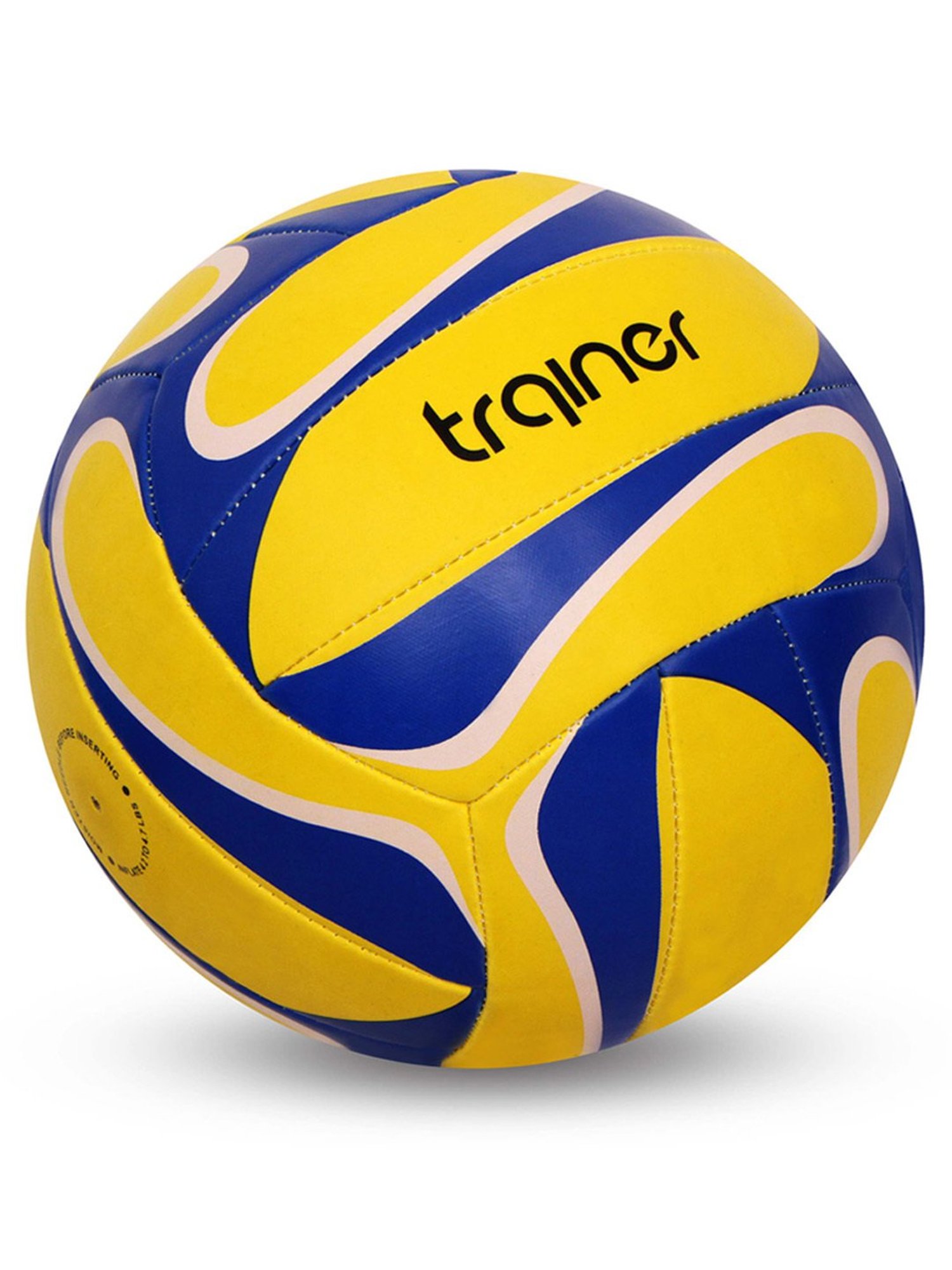 Nivia Rubberized Stitched 18 Panel Trainer Volleyball (Multicolor) Size - 4