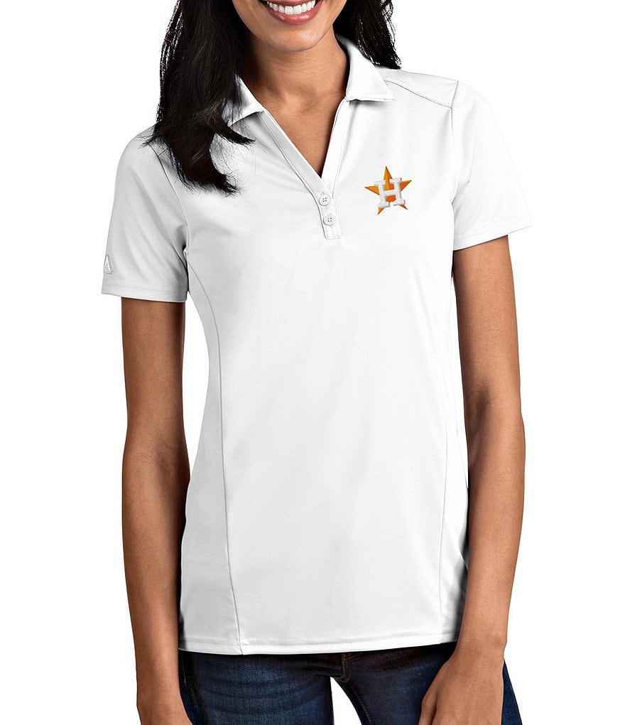 Antigua Women's MLB Tribute Short-Sleeve Polo Shirt