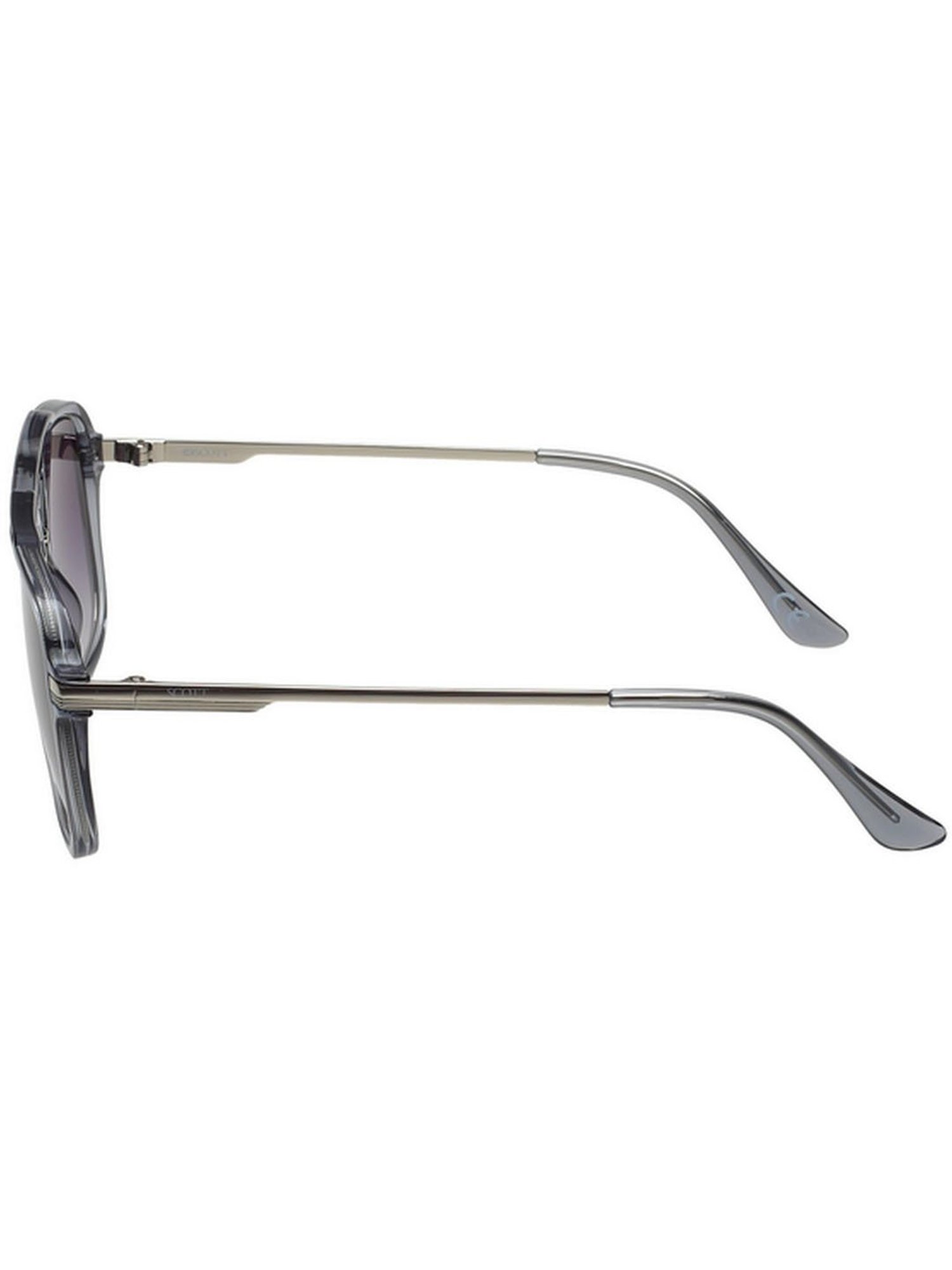 SCOTT Grey Square UV Protection Sunglasses for Men
