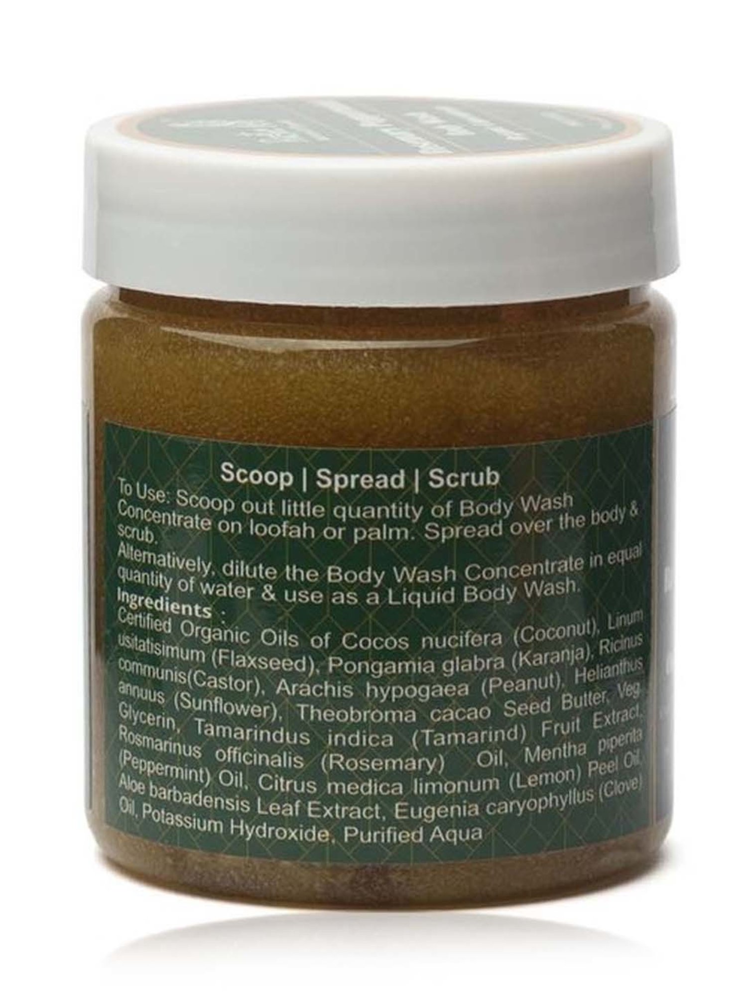 Rustic Art Rosemary Peppermint Body Wash Concentrate - 200 gm