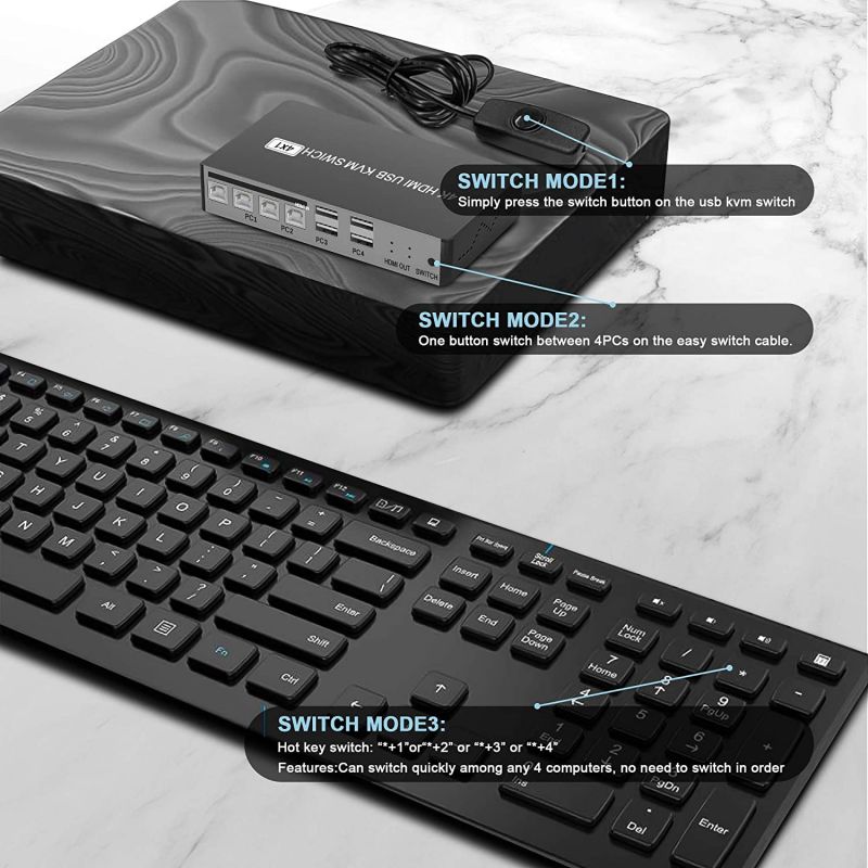 Avocent 10 ft. USB keyboard, mouse & HDMI video cable with speakers - Used with SC840H-001