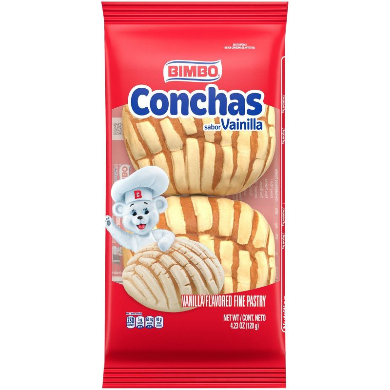 Bimbo Conchas Fine Pastry - 4.24oz