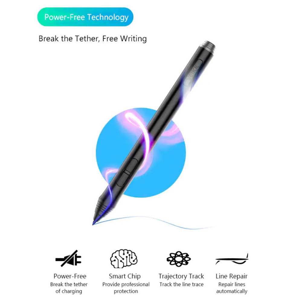 VEIKK A50 Pen Tablet Drawing Board Handwriting Board Electronic 0.9cm Ultra-thin Sensitive Digital tablet with USB Cable Spare Nibs