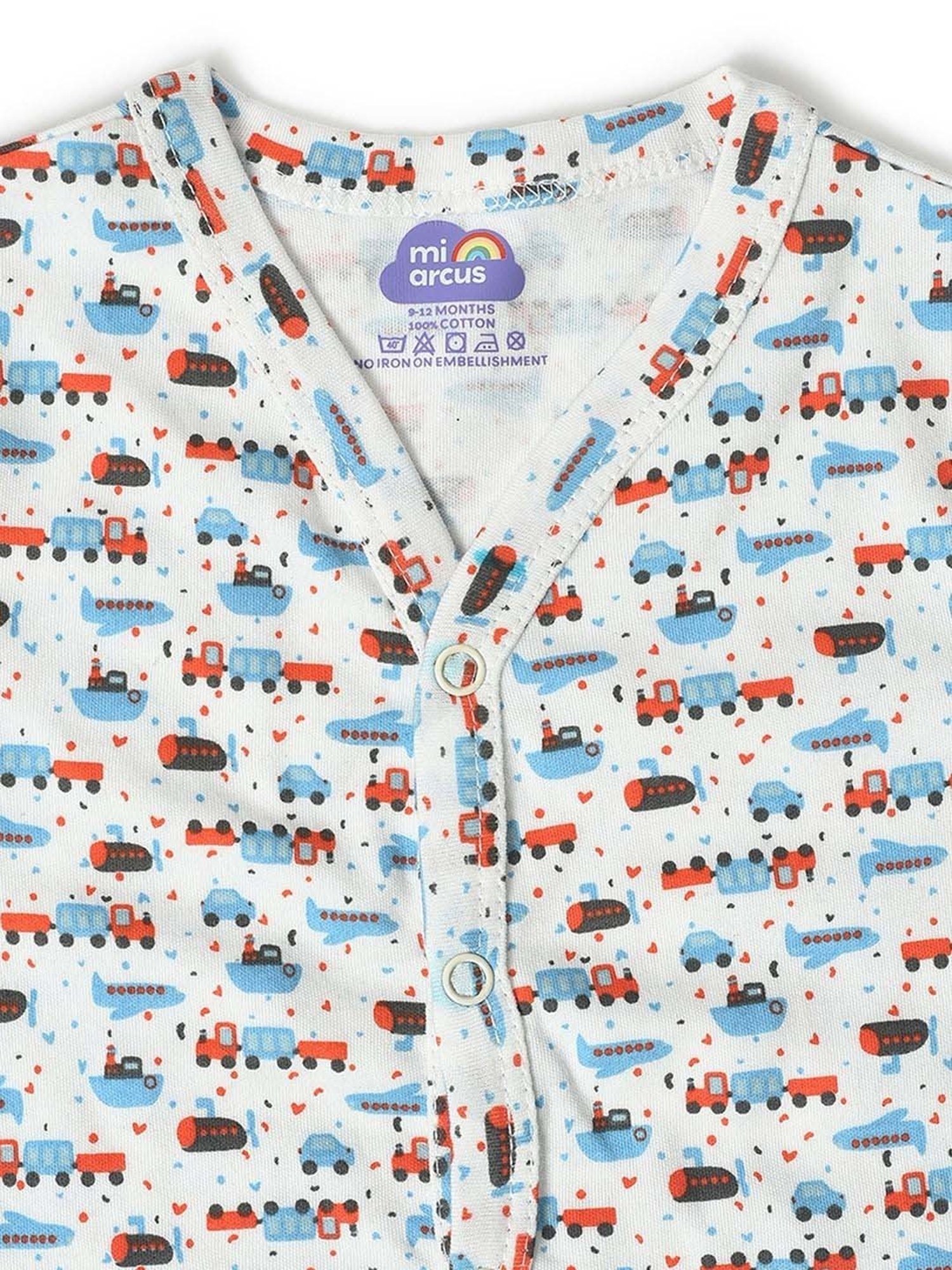 MiArcus Boys Multicolor Cotton Printed T-Shirt (Pack of 3)