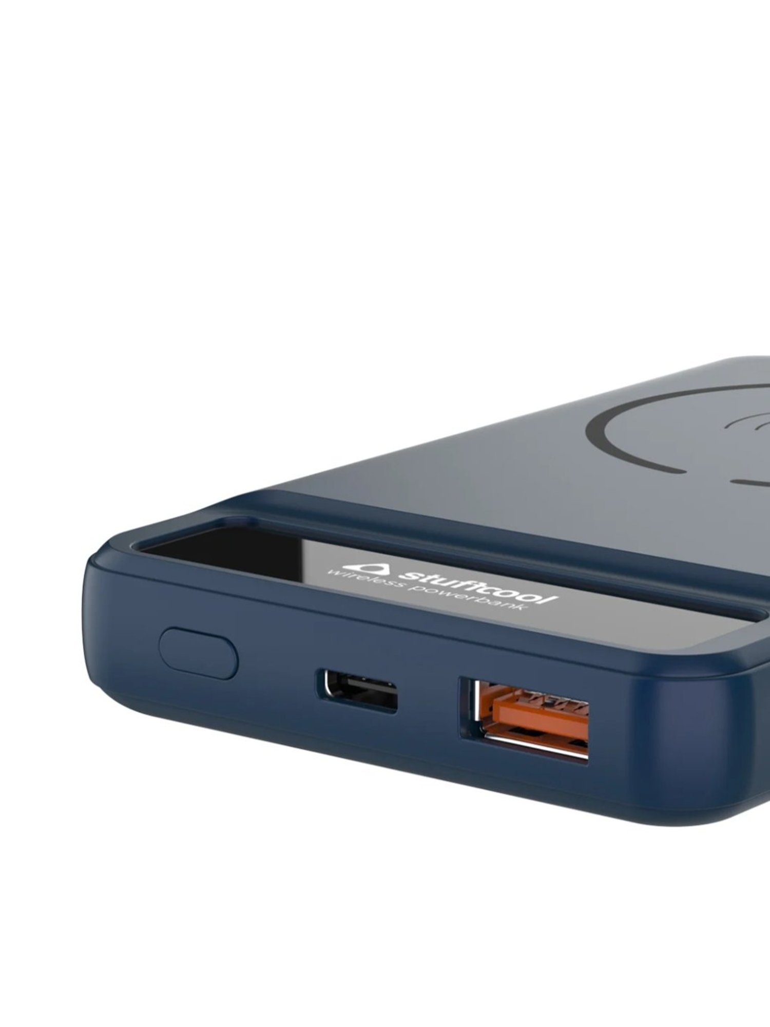 Stuffcool Pro 10000mAh Magnetic Wireless Powerbank with Stand (Blue)