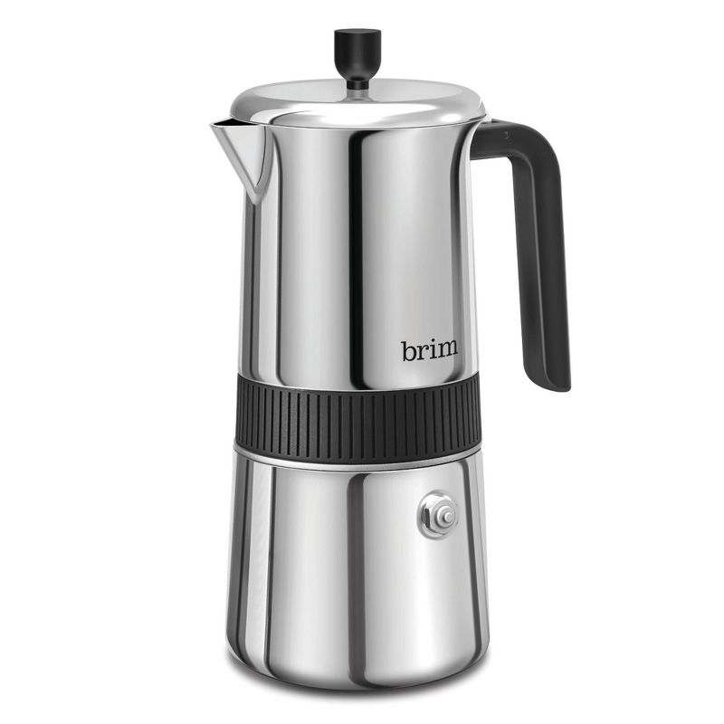 Bialetti 3 Cup Moka Stovetop Espresso Maker - Silver