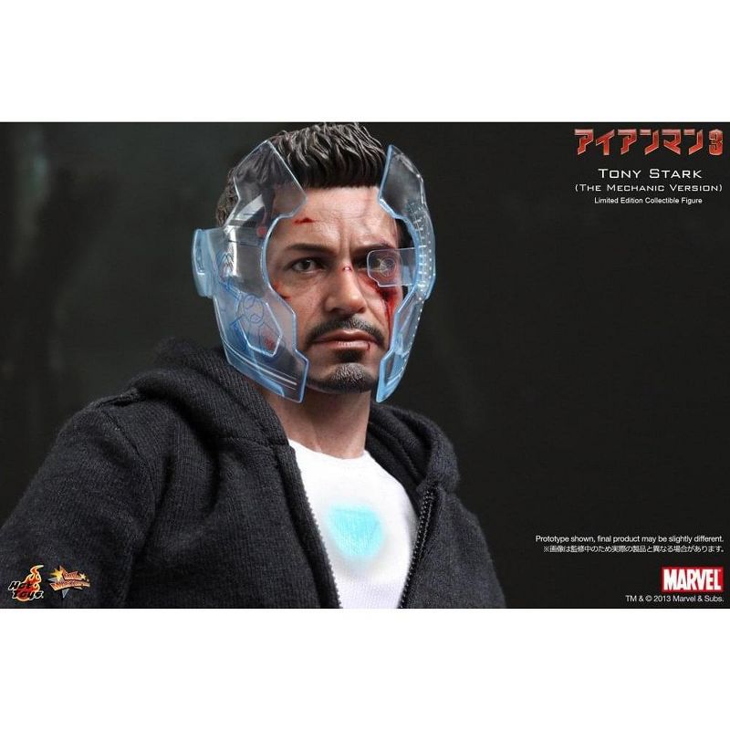 Hot Toys Iron Man 3 Tony Stark Sideshow Collectibles 16 Scale 12" Figure Hot Toys