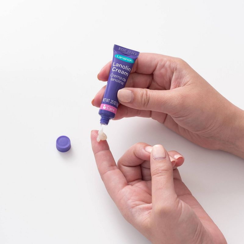 Lansinoh Lanolin Nipple Cream for Nursing - 3 Mini Tubes/0.25oz Each