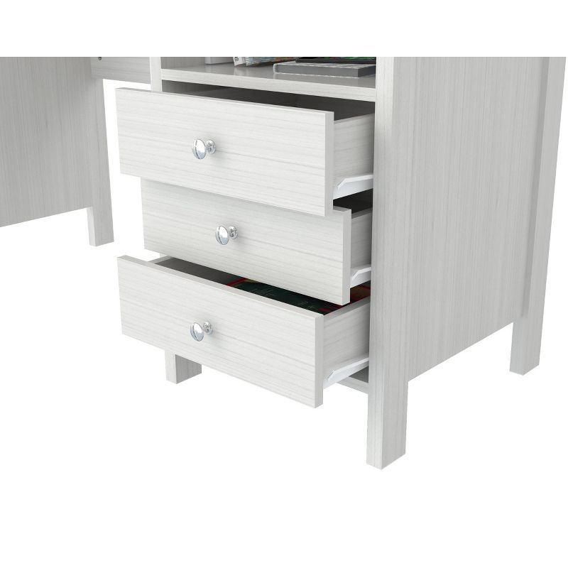 Computer Desk Washed Oak - Inval