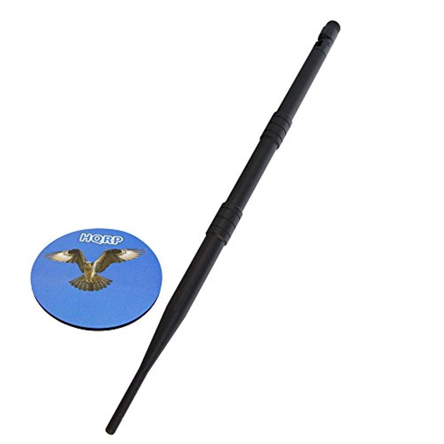 hqrp 2.4-2.5ghz 9 dbi rp-sma wifi booster wireless antenna wlan for alfa awus051nh / awus036ac / awus036ach / awus052nh / awus0