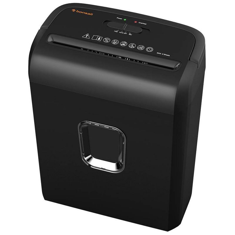 8-Sheet Cross-Cut Paper Shredder C234-B - Bonsaii