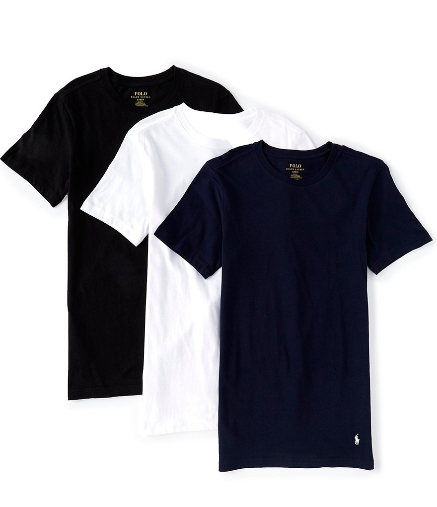 Jockey Signature Pima Cotton V-Neck T-shirts 3-Pack