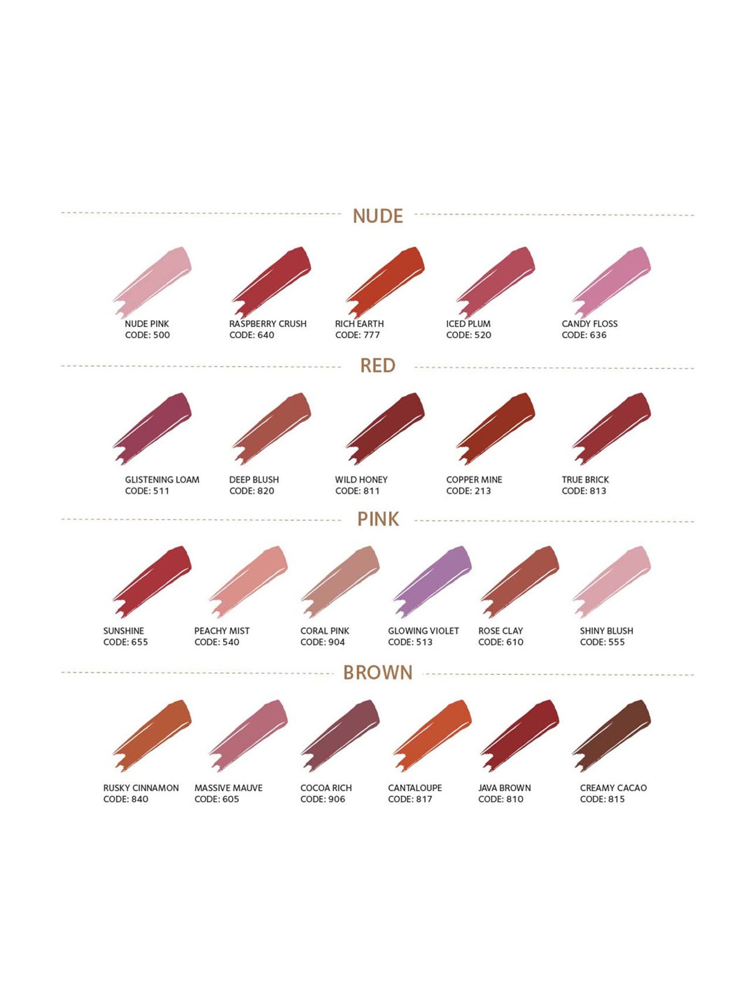 SoulTree Ayurvedic Lipstick - True Brick 813 - 4 gm | Organic Lipstick