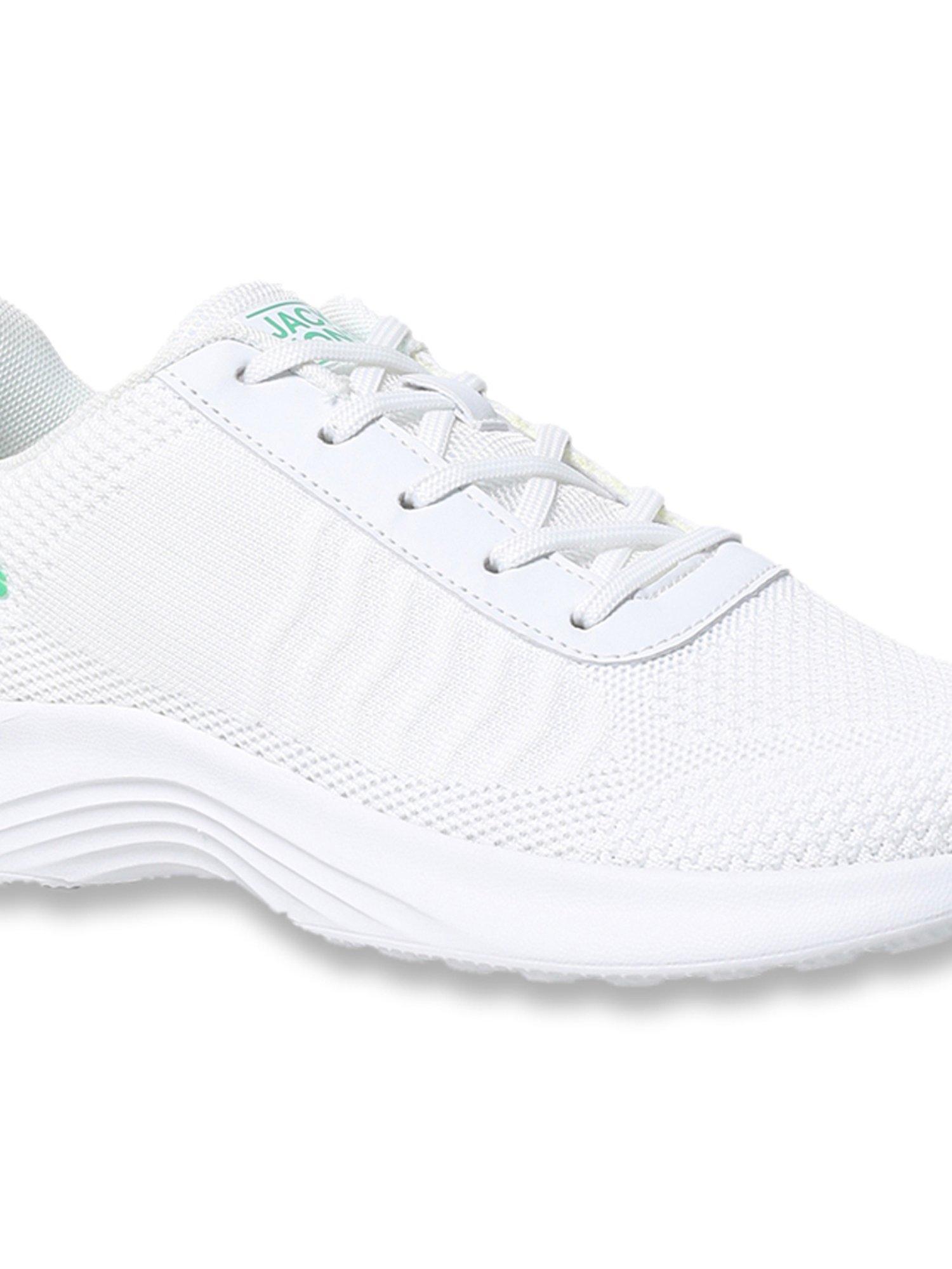 Jack & Jones Men's JFWA22 ALBERT White Casual Sneakers