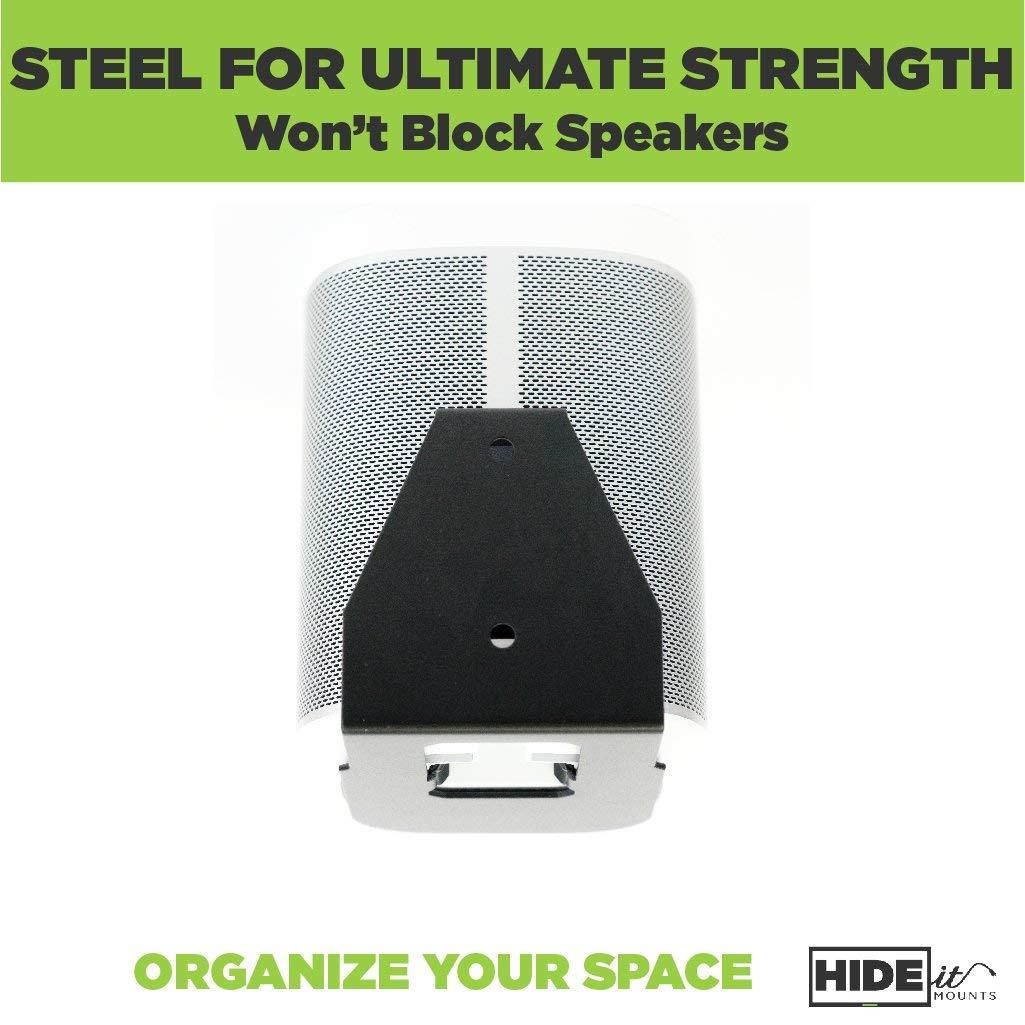 HIDEit Sonos One/Play:1 Mount- Wall Mount for Sonos One or Play:1 - Made in the USA