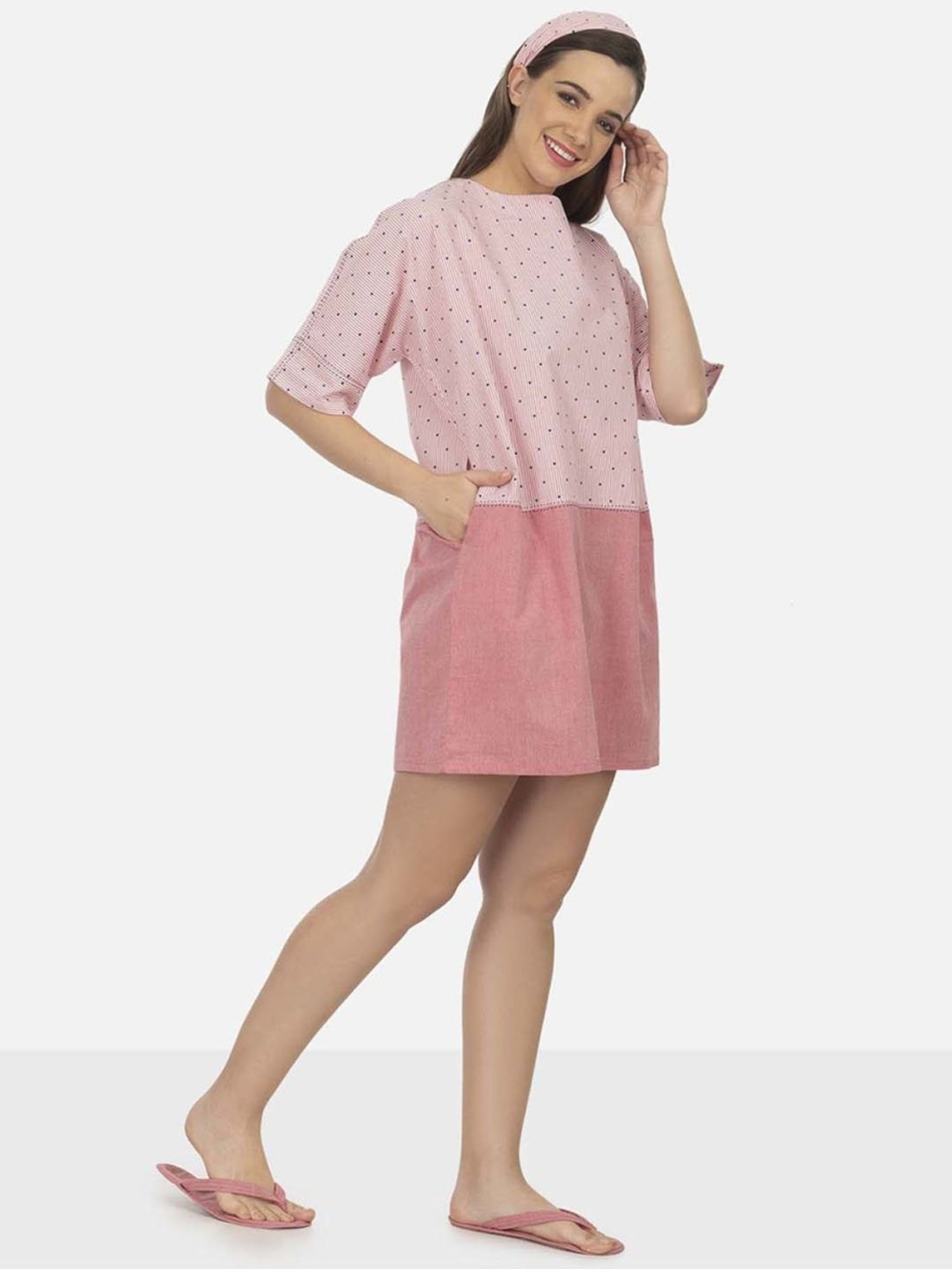 The Calm Collective Prism Pink Indy Dress