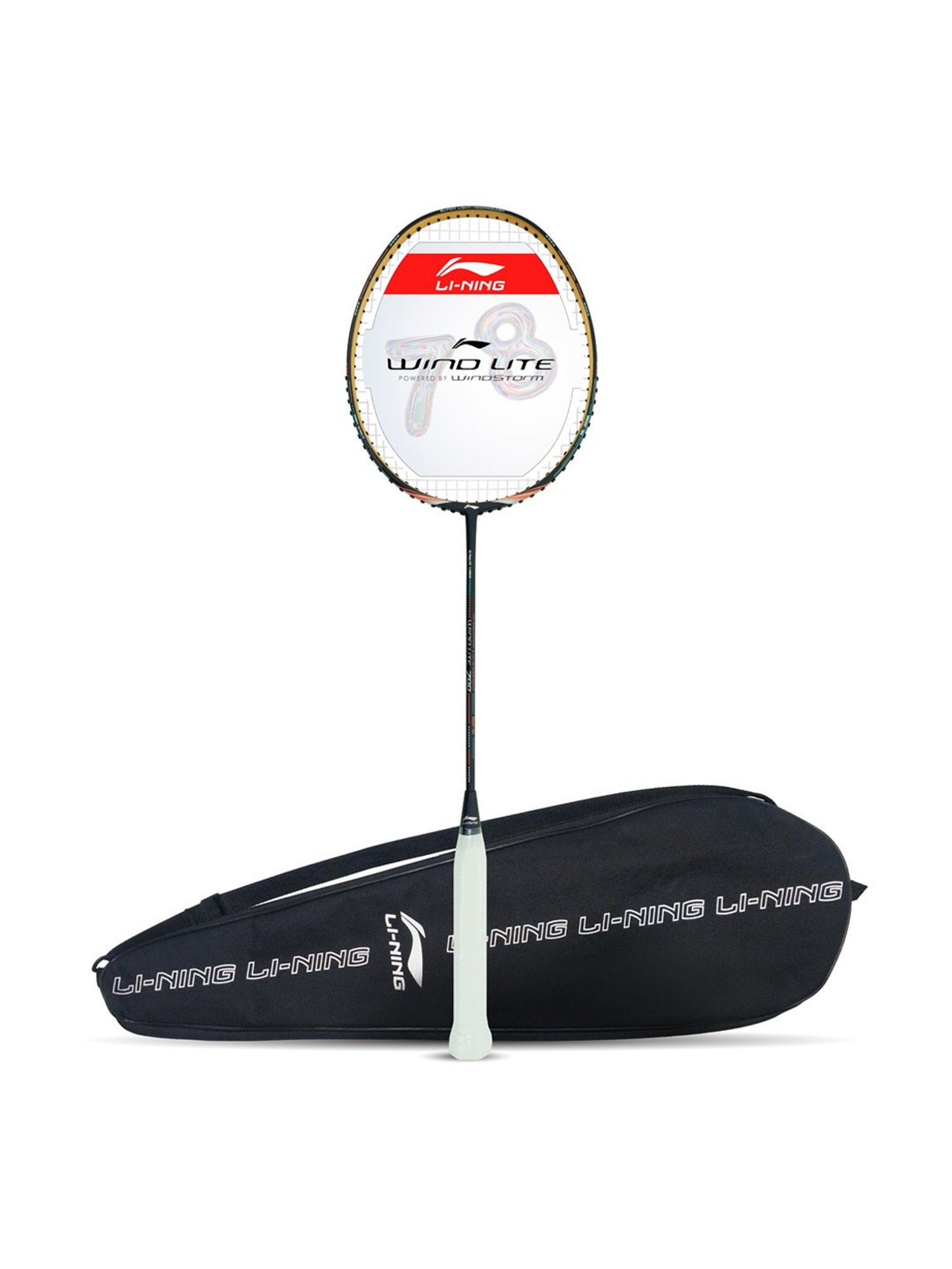 Li-Ning Wind Lite 700 Badminton Racket (Grey) Size - Medium