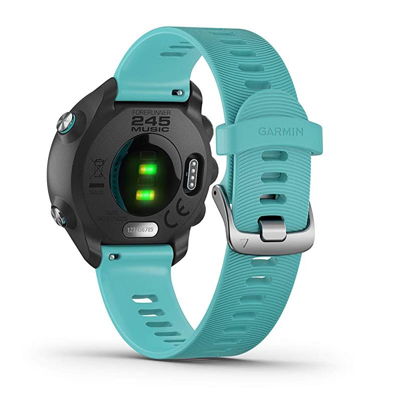 Garmin Forerunner 245 (Berry) Power Bundle | +HD Screen Protectors &  Portable Charger | Advanced Analytics, Heart Rate | Running GPS Watch | 010-02120-01