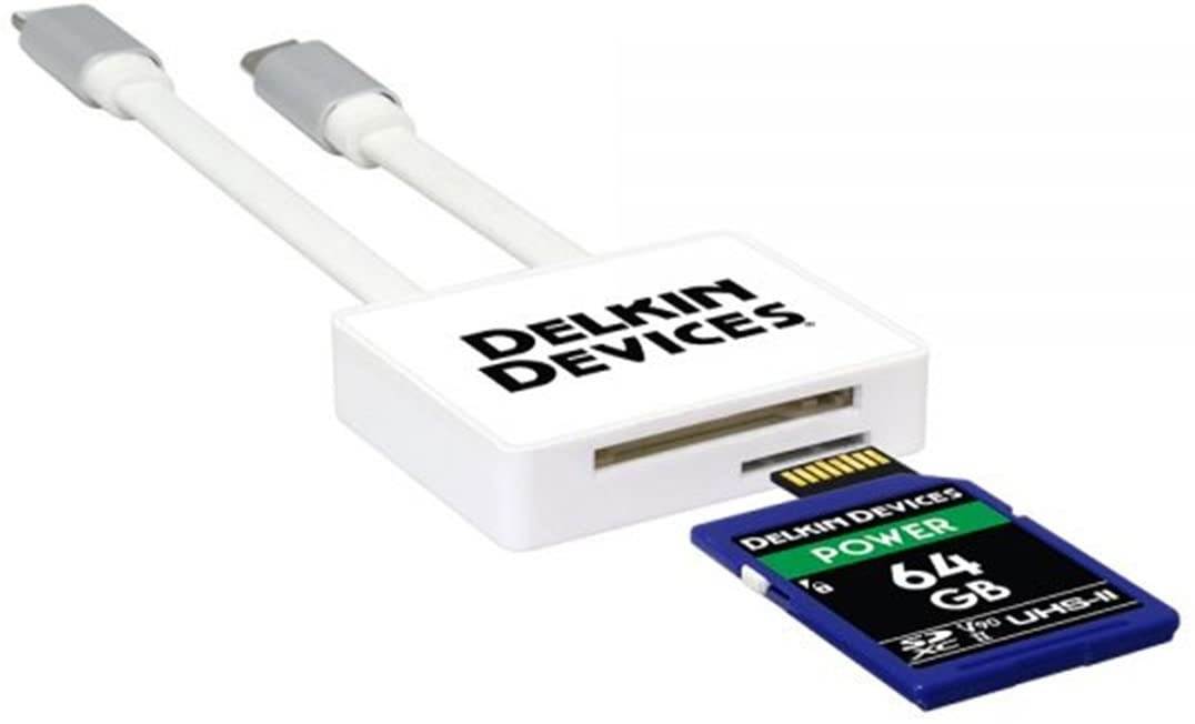 Delkin Devices qwikVIEW Lightning/Micro USB Memory Card Reader